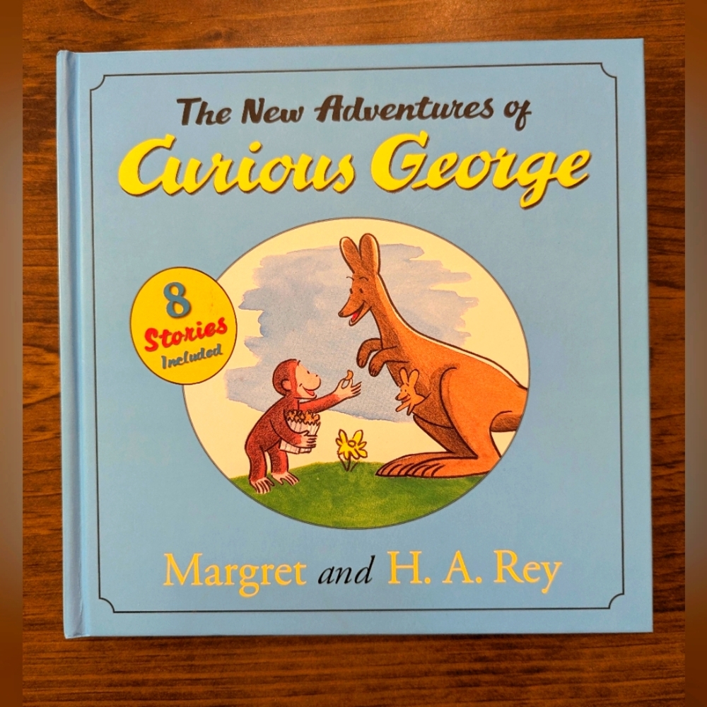 The New Adventures Of Curious George Book